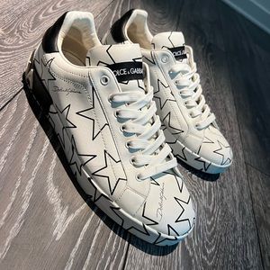 Dolce & Gabbana Mixed Star Print Portofino sneakers